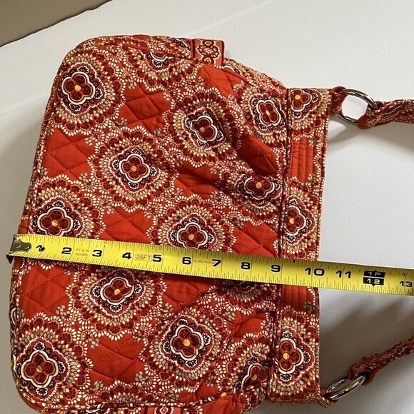 Vera Bradley PAPRIKA Reversible Tote Orange Multicolor Fall - Picture 8 of 9